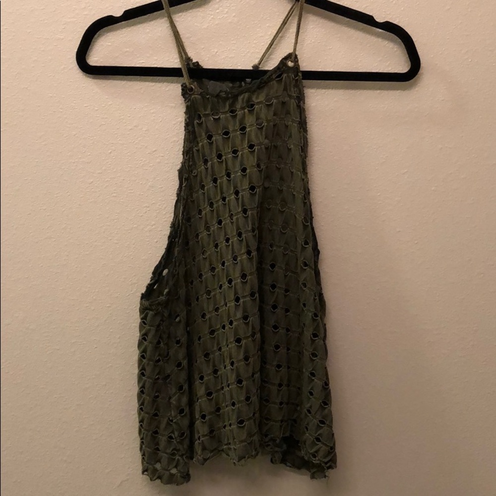 Free people halter tank